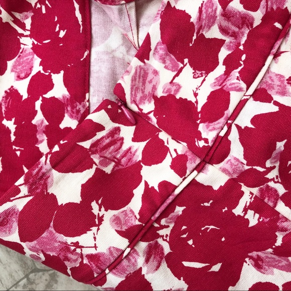 J. Crew Rose Print Mini Skirt - Picture 8 of 11